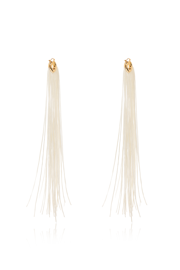 JIL SANDER Earrings with long tassels