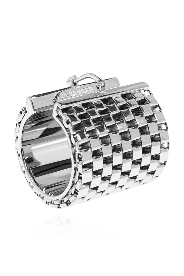 JIL SANDER Pendientes de latón