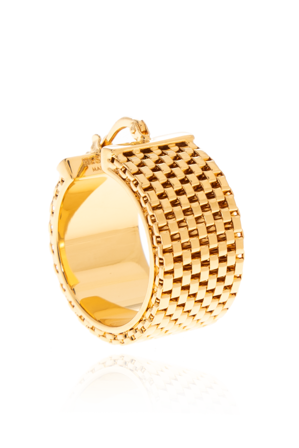 JIL SANDER Messing-Ohrringe