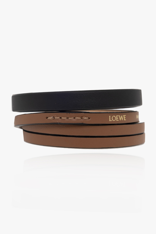 Loewe FLAT Set of leather bracelets