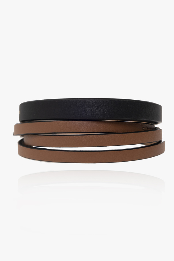 Loewe FLAT Set of leather bracelets