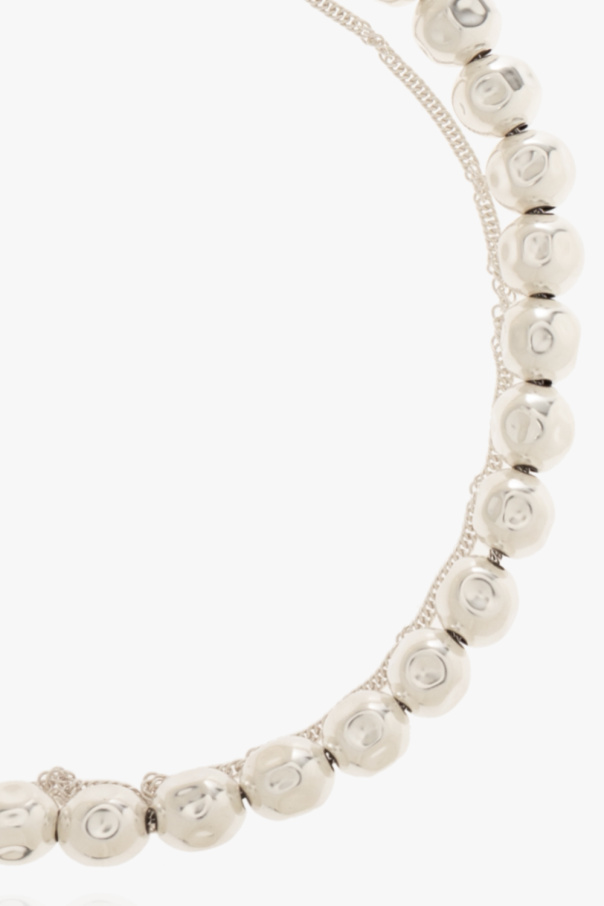 JIL SANDER Silver necklace