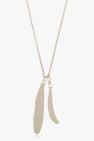 JIL SANDER SILVER Silver necklace