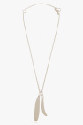 JIL SANDER SILVER Silver necklace