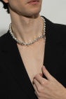 JIL SANDER SILVER Silver necklace