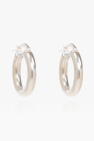 JIL SANDER SILVER Silver earrings