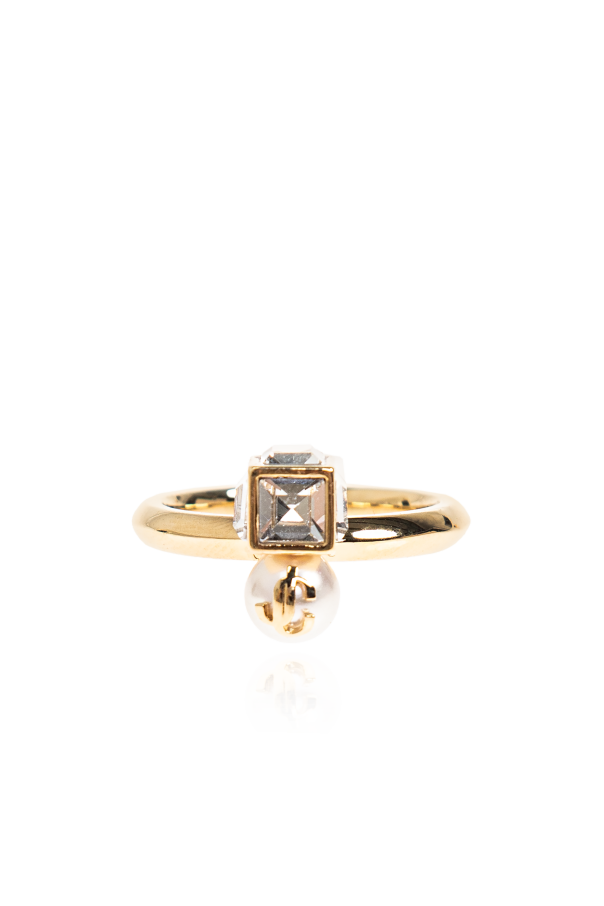 Jimmy Choo Ring mit Perle