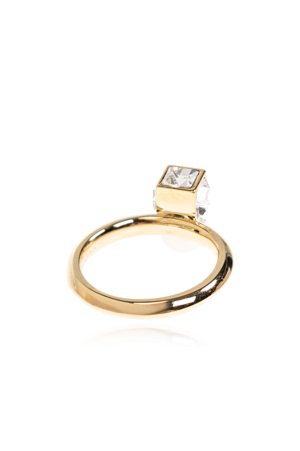 Jimmy Choo Ring mit Perle