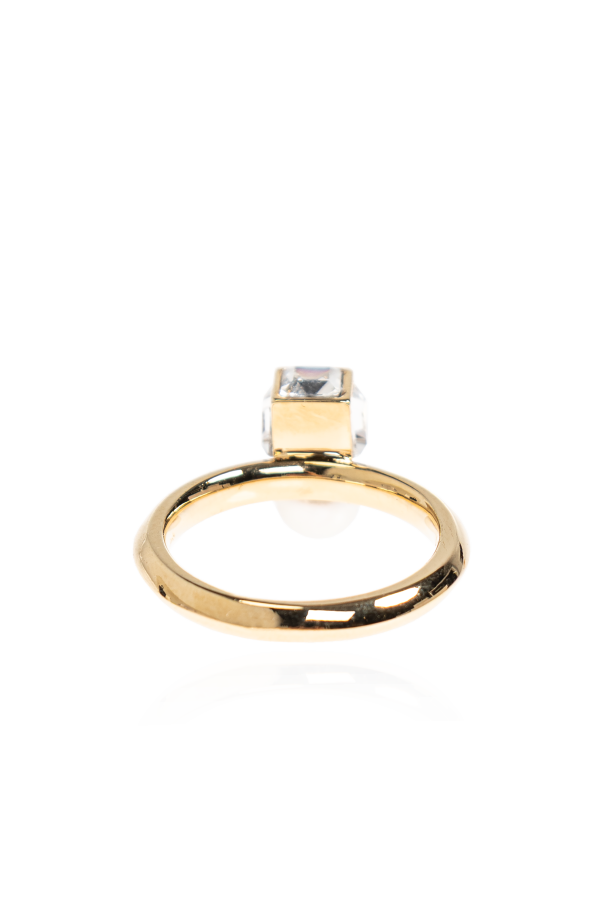 Jimmy Choo Ring mit Perle