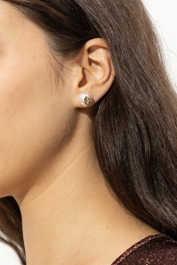 Jimmy Choo Earrings with pearl