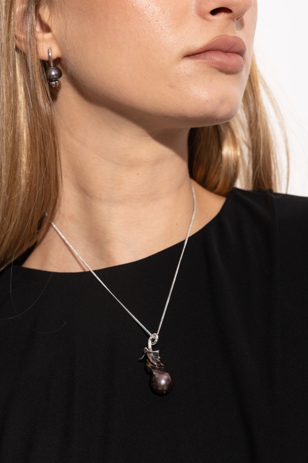 Loewe Collar de plata con colgante