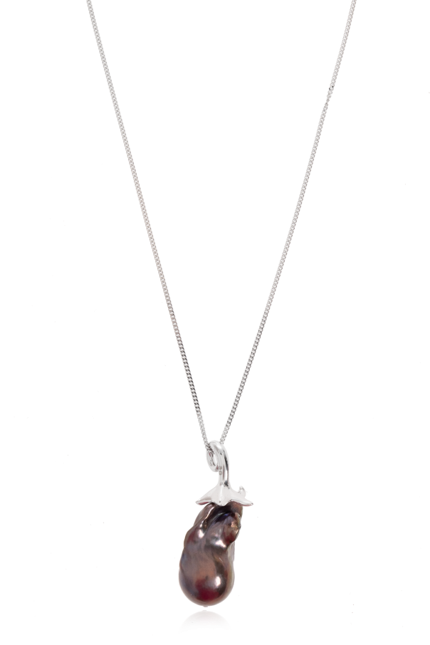 Loewe Collar de plata con colgante