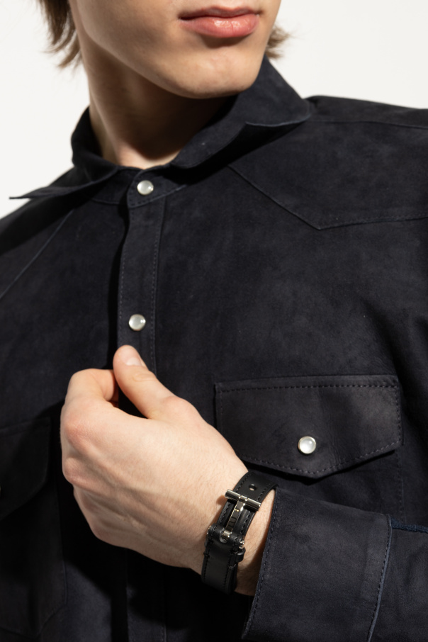 Tom Ford Pulsera de cuero