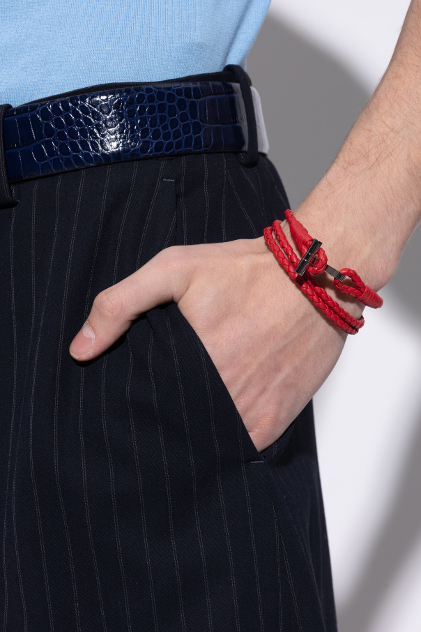 Tom Ford Pulsera de cuero