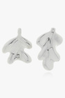 JIL SANDER Leaf earrings