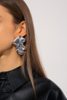JIL SANDER Leaf earrings