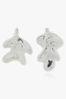 JIL SANDER Leaf earrings