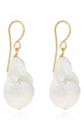 JIL SANDER Freshwater pearl earrings