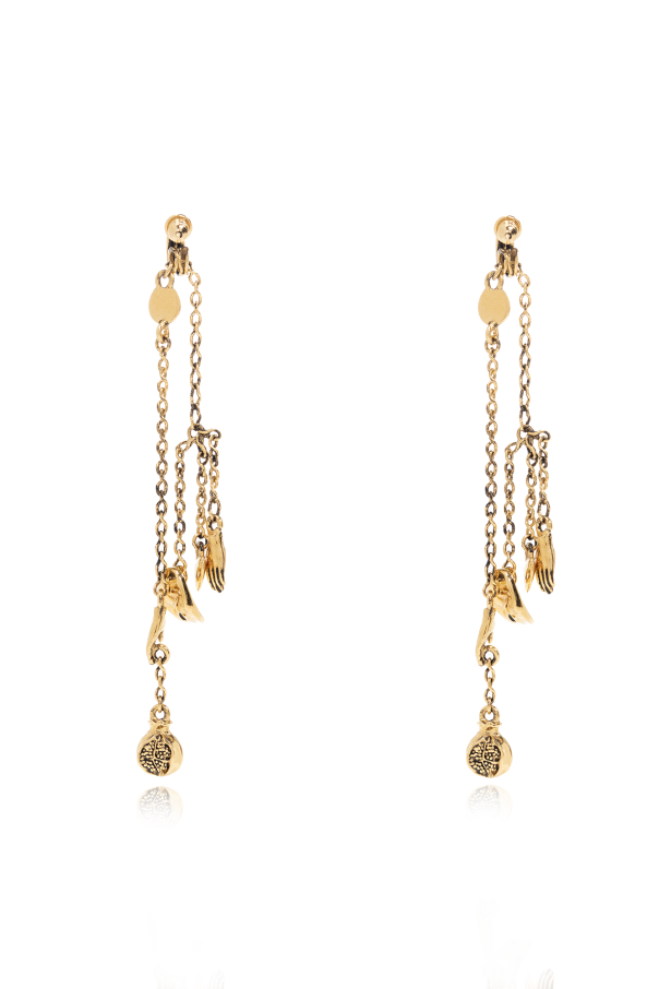 Lemaire Brass earrings