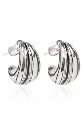 ‘girasol’ brass earrings od Lemaire