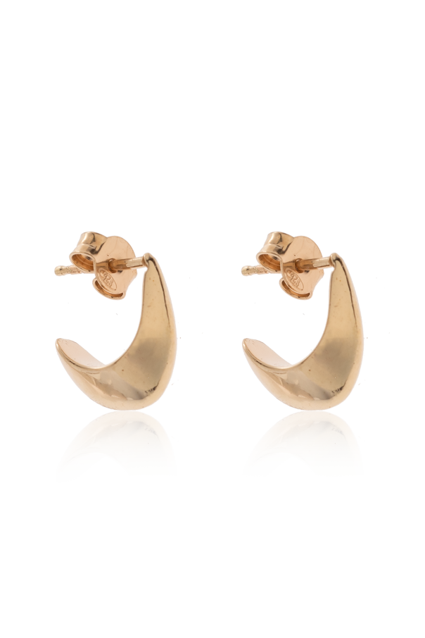 Brass earrings od Lemaire