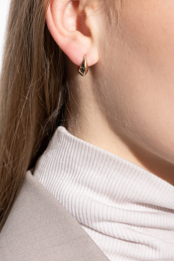 Lemaire Messing-Ohrringe