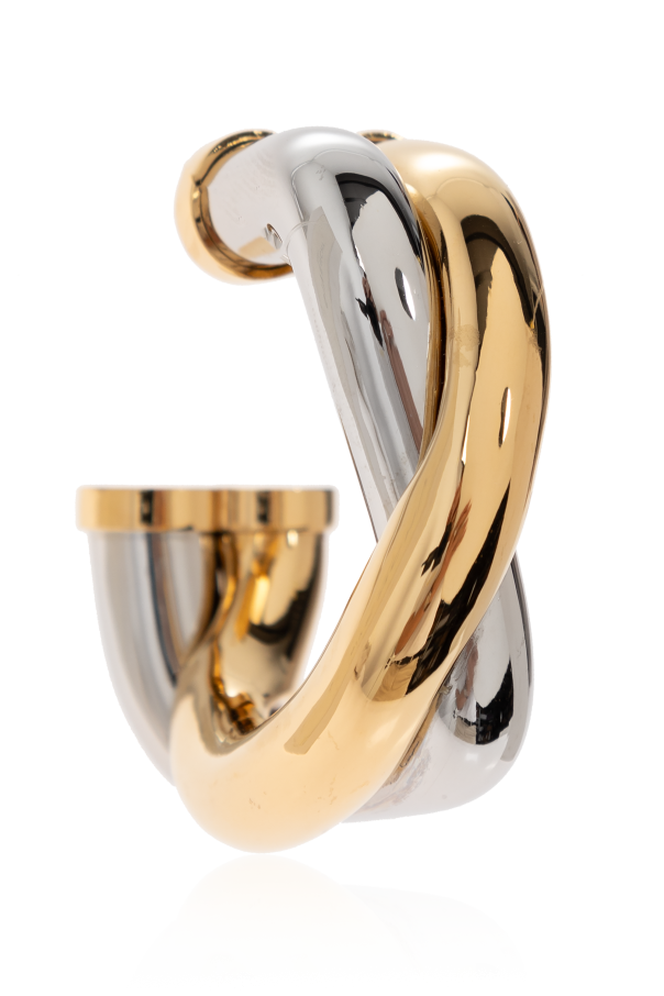 Jacquemus Pendientes de latón "Doppio"