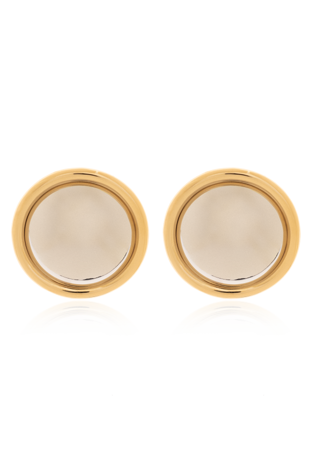 Brass earrings od Jacquemus