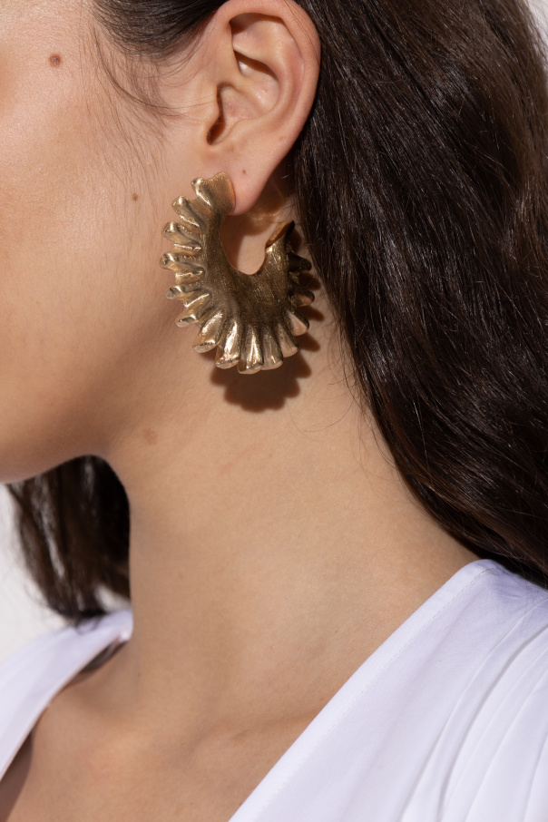 Jacquemus Creolen-Ohrringe in Seepferdchenform