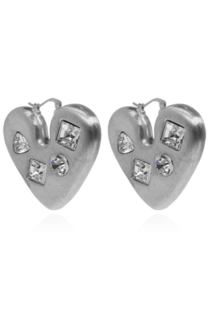 Pendientes en forma de corazón