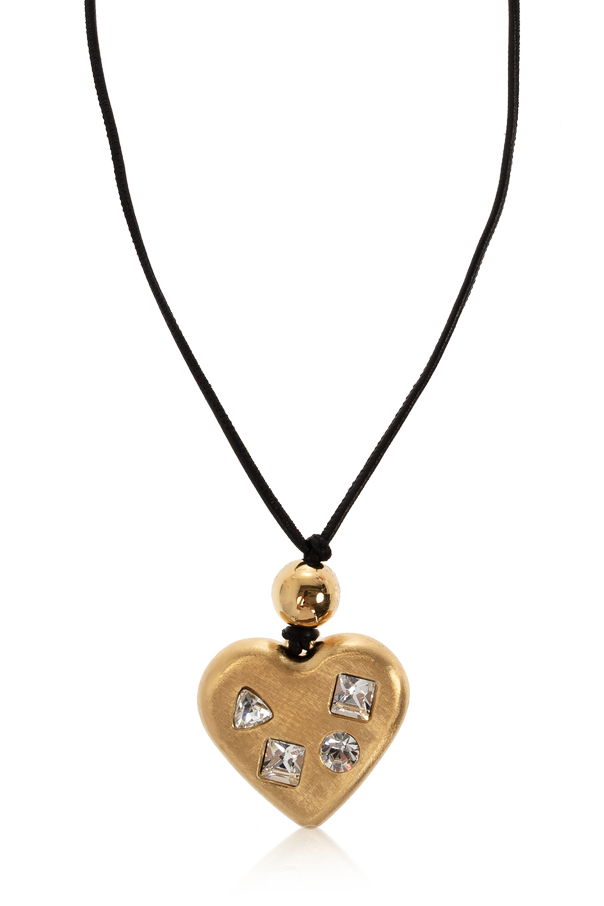 Heart-shaped necklace od Jacquemus