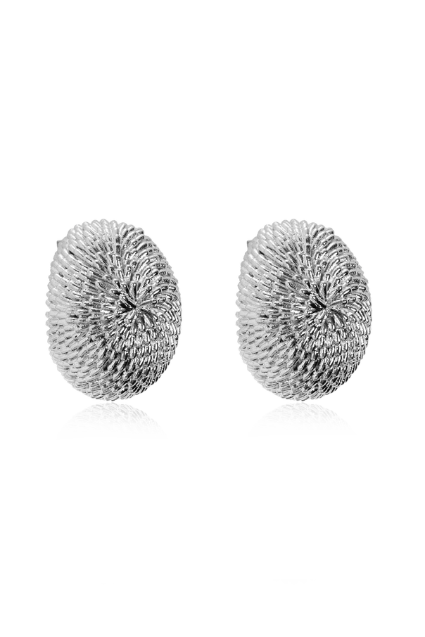 Brass earrings ‘Herisson’ od Jacquemus