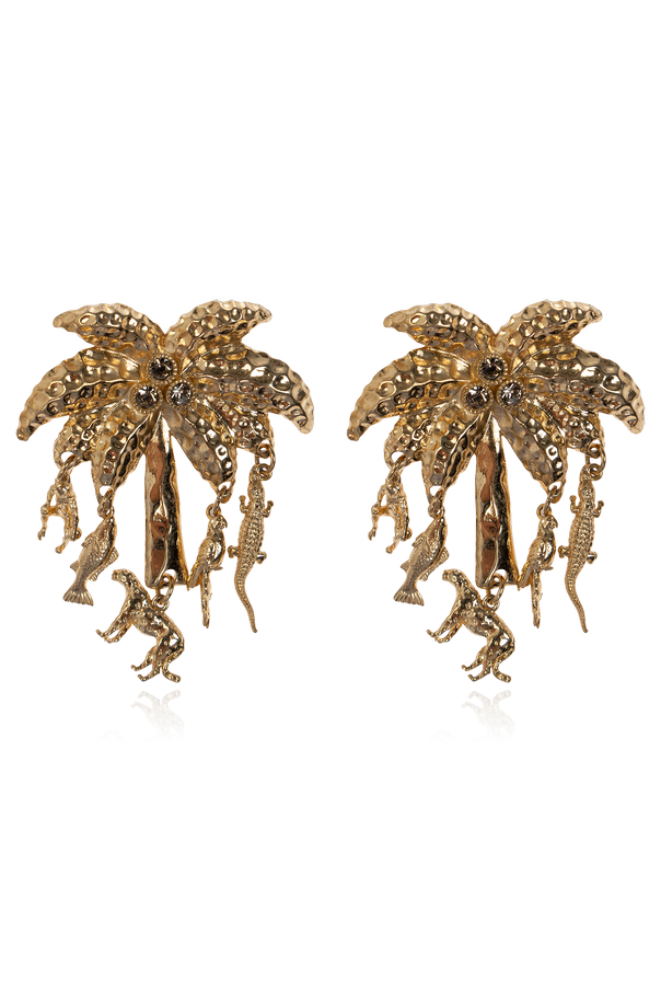 Brass earrings ‘Palmier’ od Jacquemus