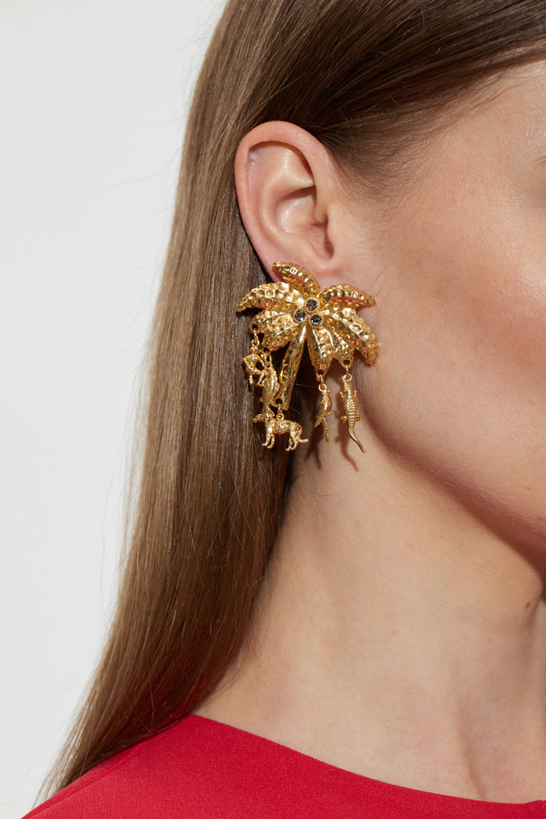 Jacquemus Pendientes de latón ‘Palmier’