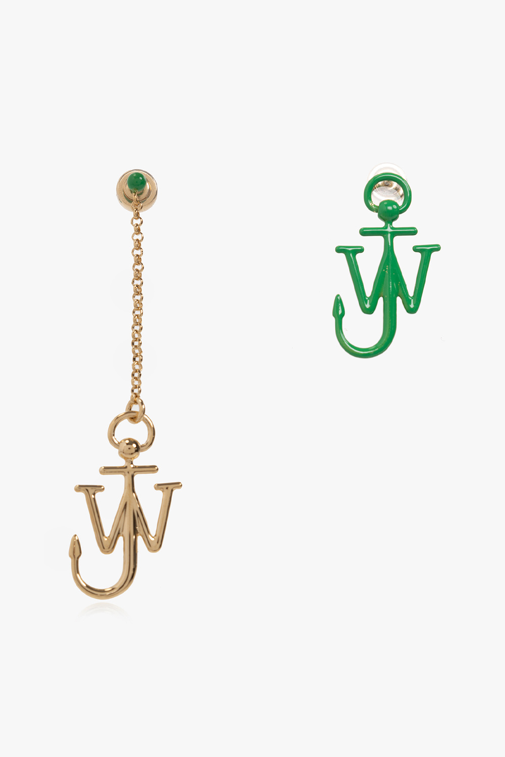 JW Anderson Asymmetrical earrings