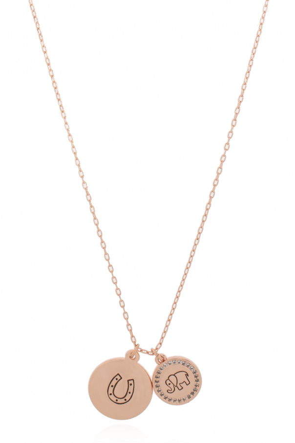 Kate Spade Necklace with double charm