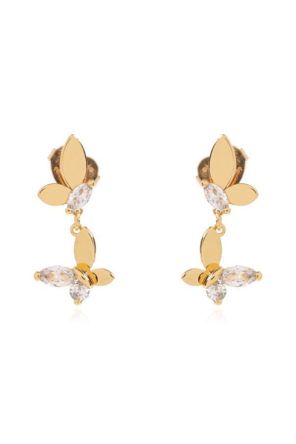 Earrings with shimmering crystals od Kate Spade