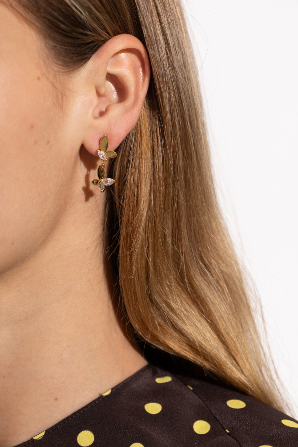 Kate Spade Earrings with shimmering crystals