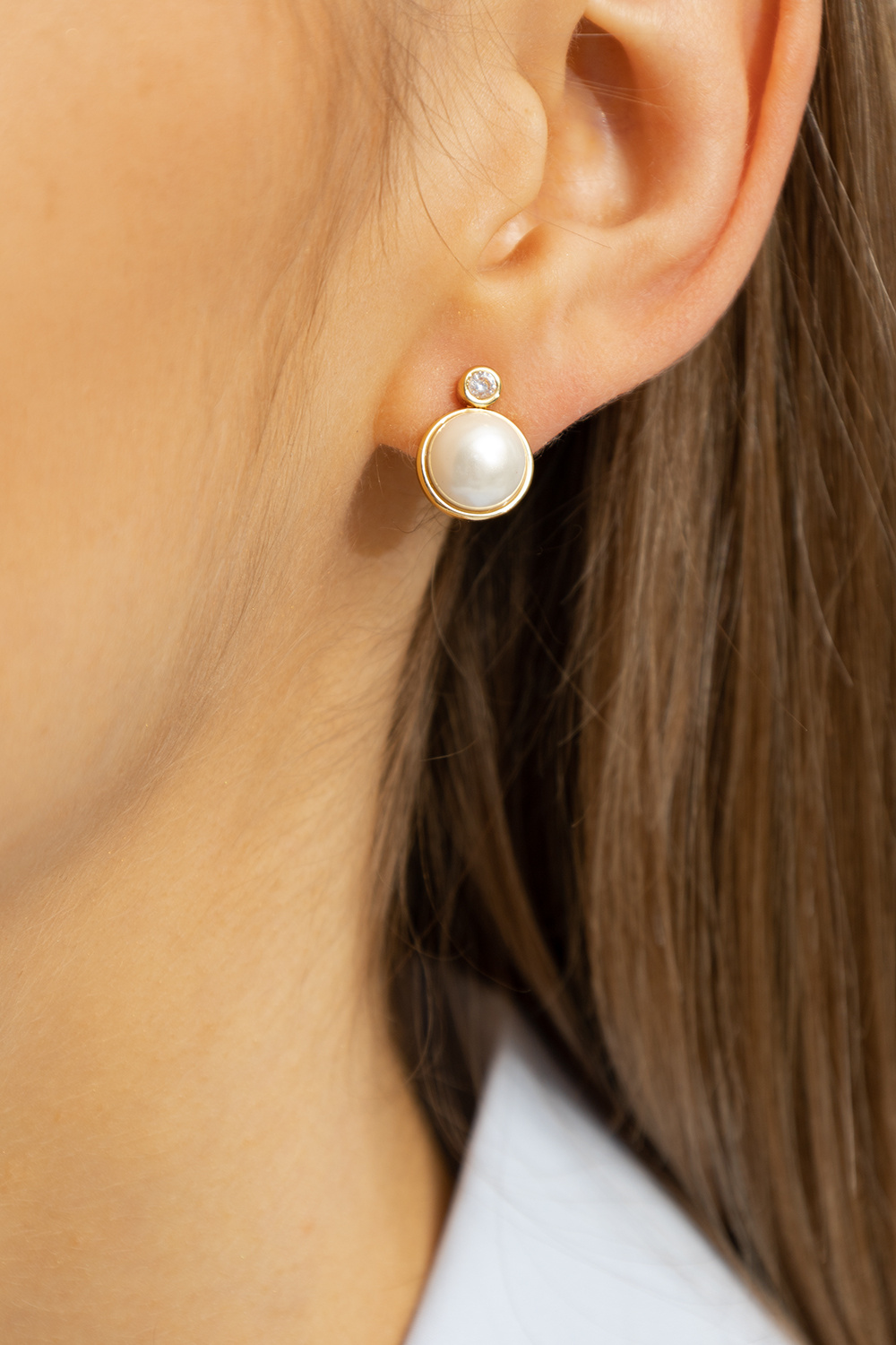 Kate Spade Glass pearl earrings