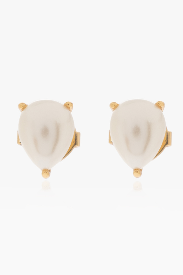 Kate Spade Earrings with faux pearl