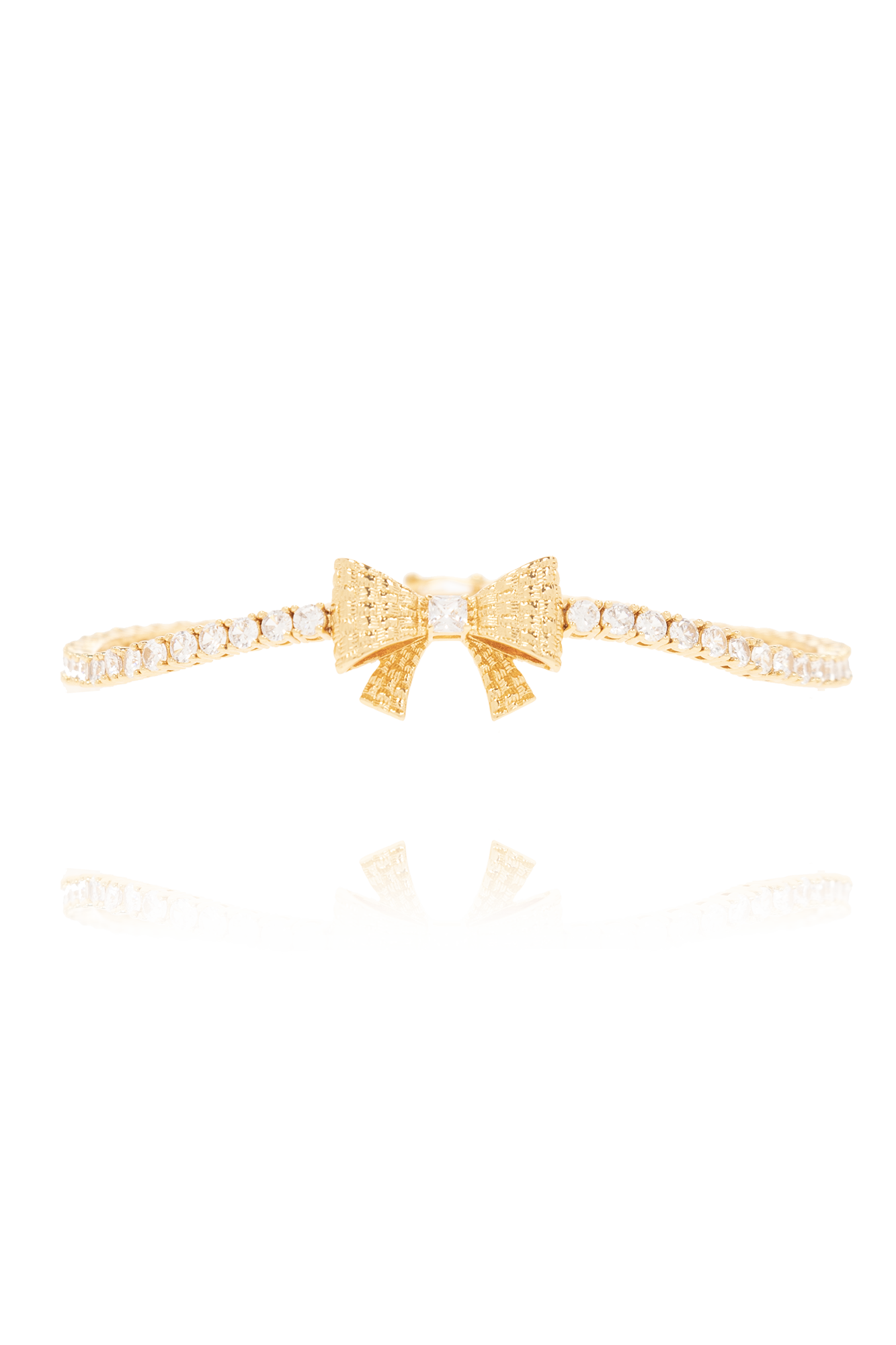 Women's White Gucci Inspired Bow tie Brooch & Shoe clip set