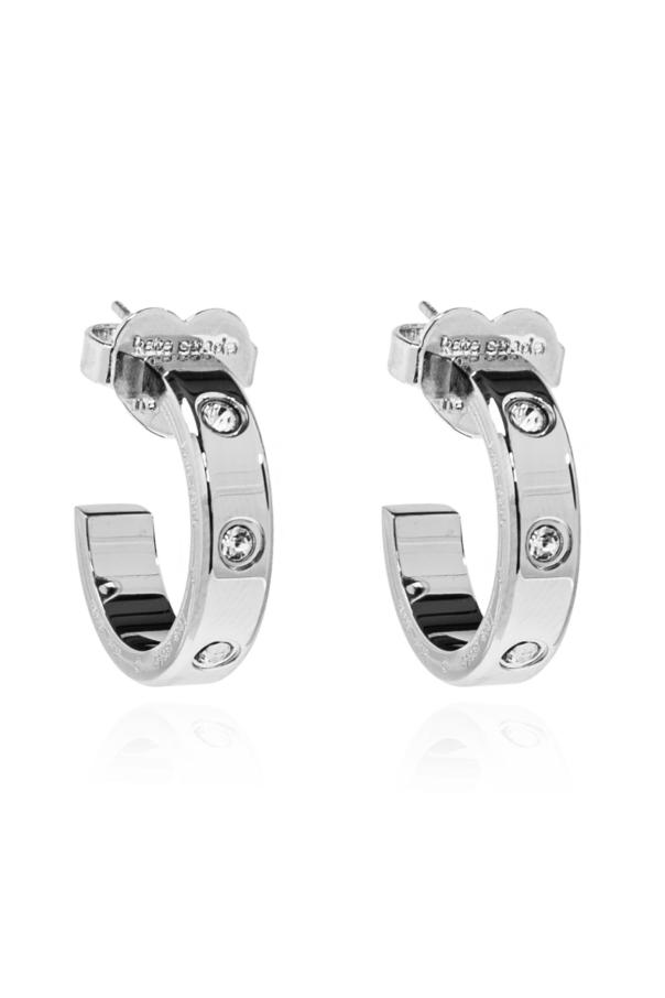 Earrings with shimmering crystals od Kate Spade