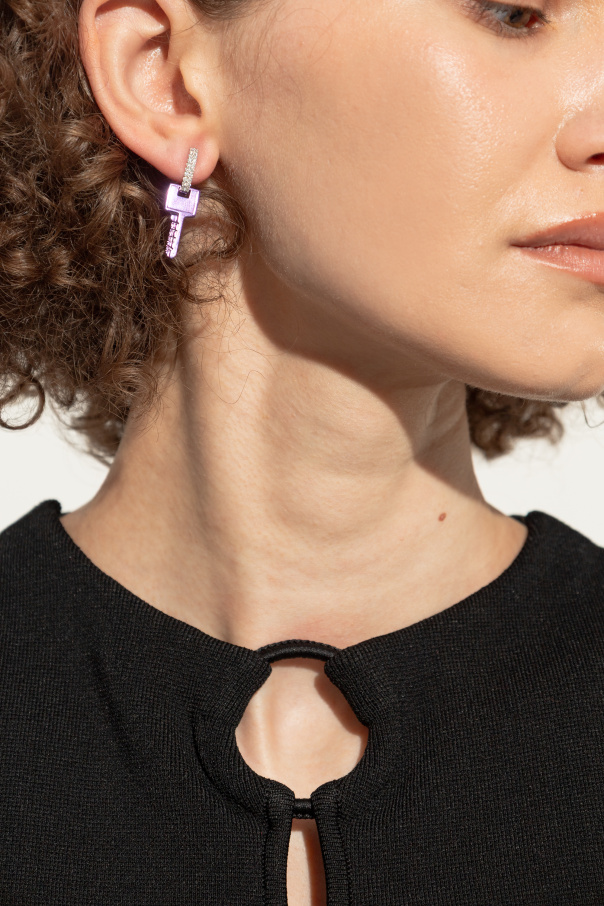 EÉRA Pojedynczy kolczyk `Key Small`