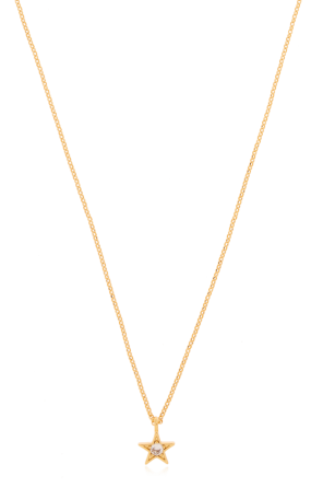 Necklace with a star-shaped pendant