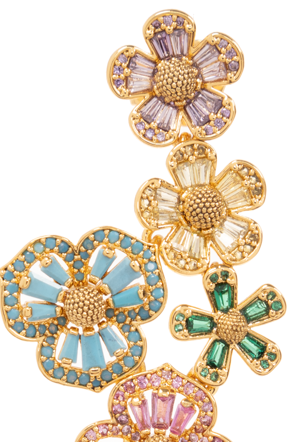 Kate Spade Floral motif earrings