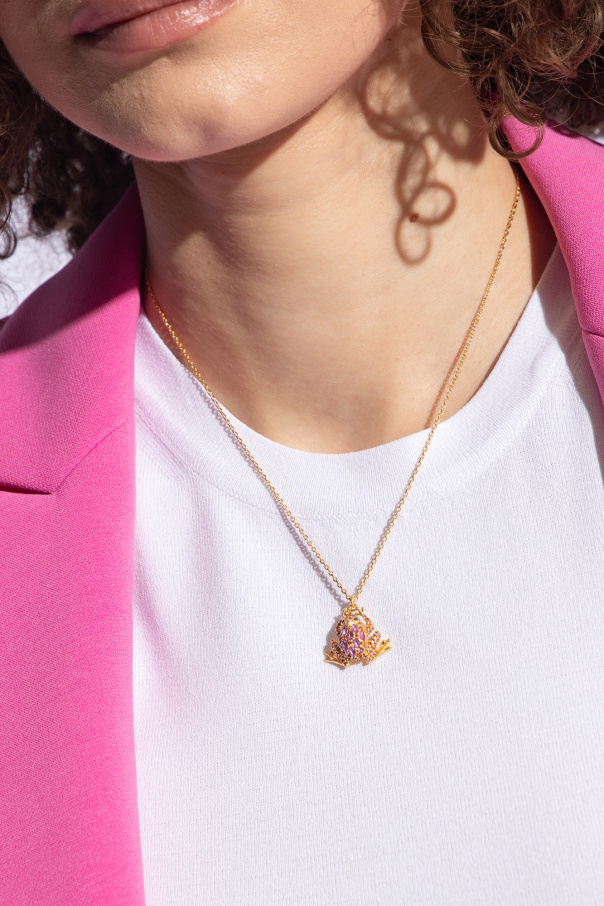 Kate Spade Necklace with frog pendant
