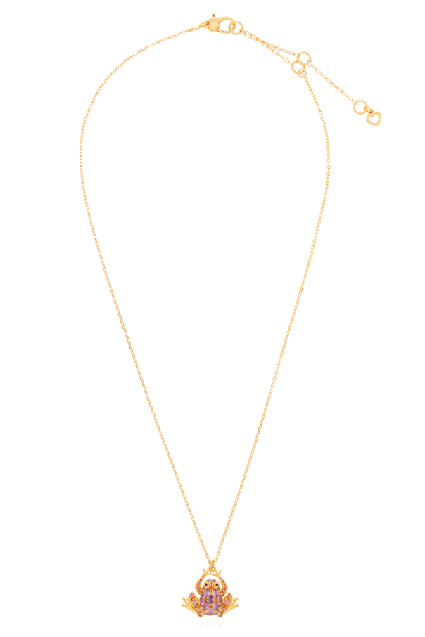 Kate Spade Necklace with a frog-shaped pendant