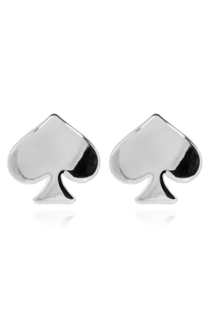 Logo-shaped earrings