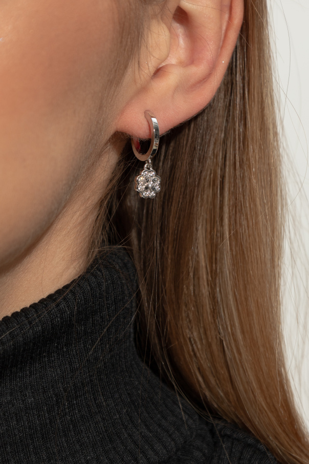 Kate Spade Earrings with glittering crystal pendants