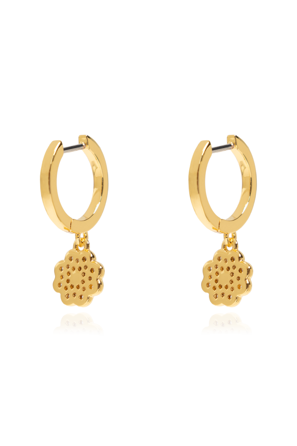 Kate Spade Earrings with a pendant with shimmering crystals